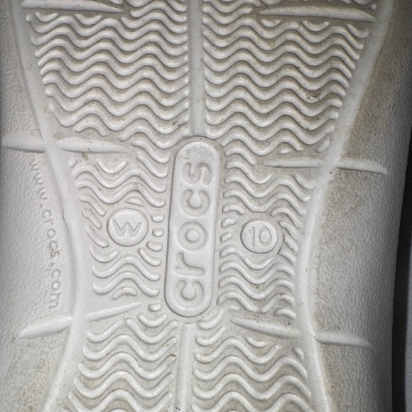 Crocs Swiftwater Webbing Sandals Women Size 10 Blue/Green Straps Gently Used - Picture 5 of 5